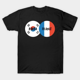 Korean French - Korea, France T-Shirt